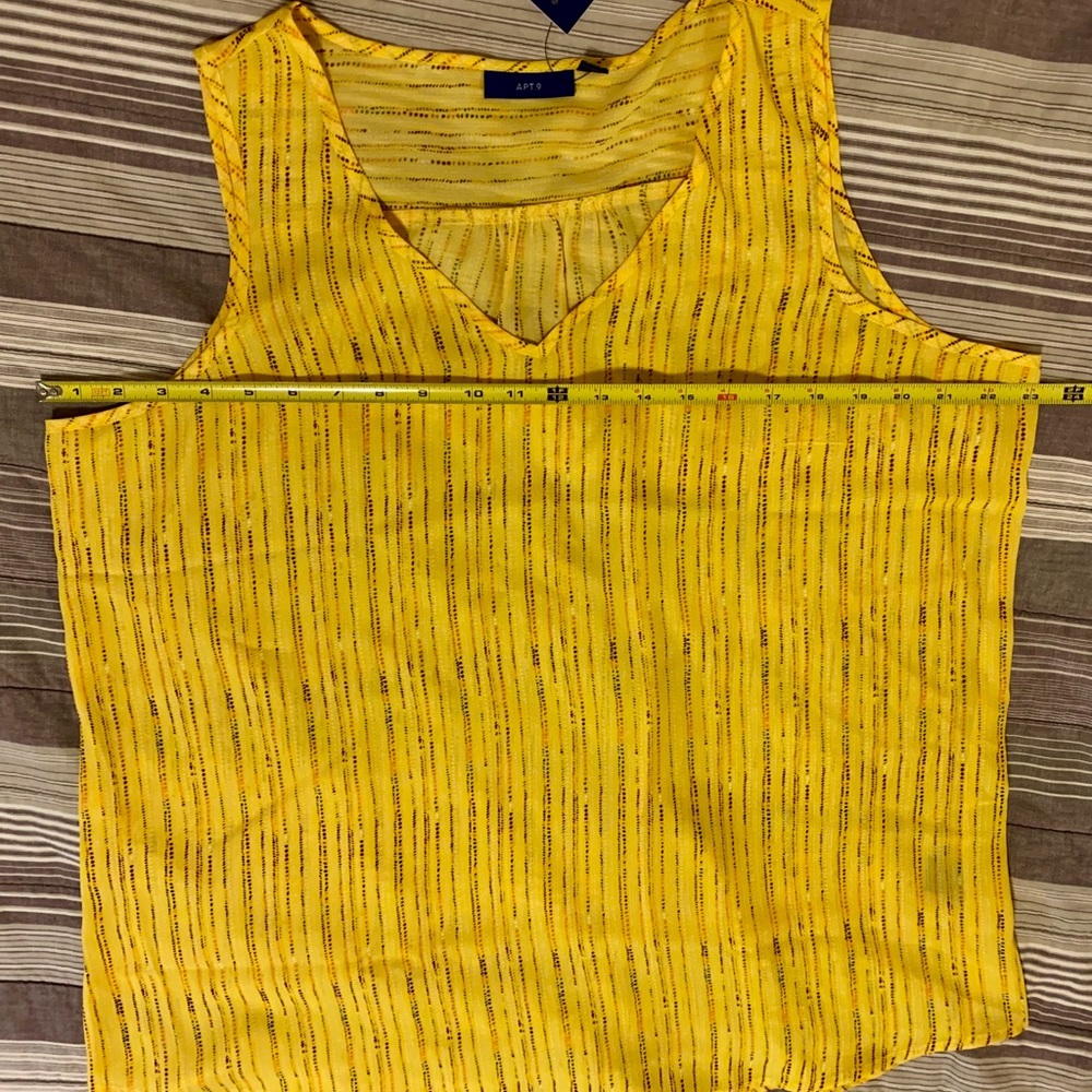 Apt 9 Georgette Shell Tank - Picture 3 of 5